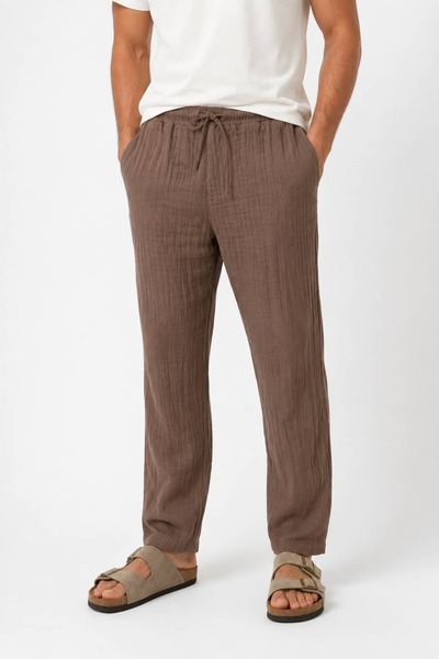 Cuckoo Cotton Arlo Muslin Pants