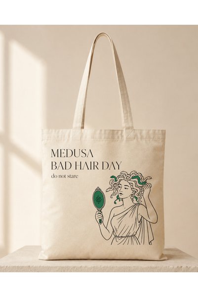 babytex Medusa Printed Cloth Bag 35X40 cm