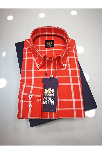 Paul Martin Canadian Paul Martin Plaid Pattern Men's Shirt
