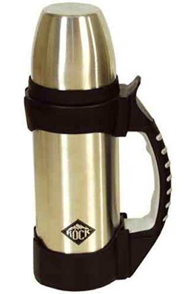 Thermos ΑΝΟΞΕΙΔΩΤΟ ΑΤΣΑΛΙ ΑΝΘΕΚΤΙΚΟ ΣΕ ΠΑΡΑΘΡΑΣΜΑΤΑ 1 λίτρο με λαβή μεταφοράς