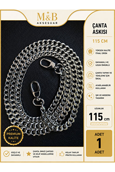shop 115CM PREMIUM ZİNCİR ÇANTA ASKISI