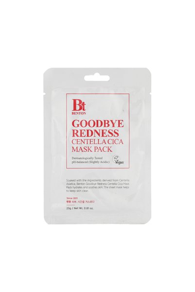 Benton Goodbye Redness Centella Cica Mask Pack 23 g