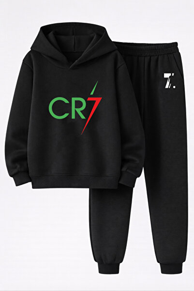 MAGORS Cristiano Ronaldo Printed 3-Yarn Quality Sweatshirt and Trackpants Kid...