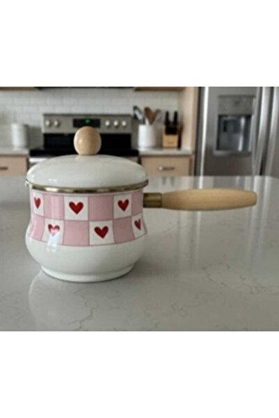 ACAR DAYANIKLI TÜKETİM Enamel 12 cm Sauce and Egg Poaching Pan