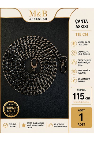 115CM PREMIUM ZİNCİR ÇANTA ASKISI
