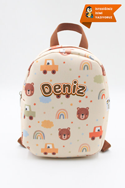 Hevi Kids HeviKids Kişiye Özel İsimli Mini Çocuk Çantası - Ayıcık | 0–8 Yaş Ç...