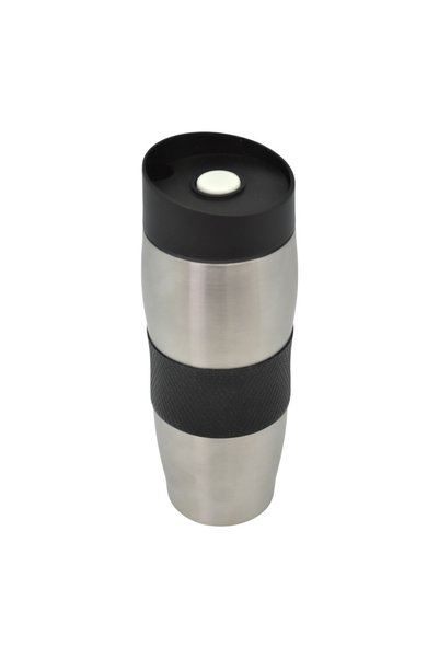 OEM Ανοξείδωτη Θερμοκούπα Μαύρη 380ml ANKOR