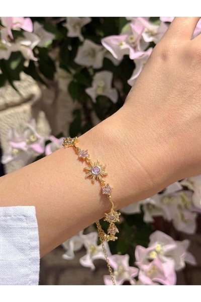 Reorah Collection Rapunzel Sunshine Flower Bracelet