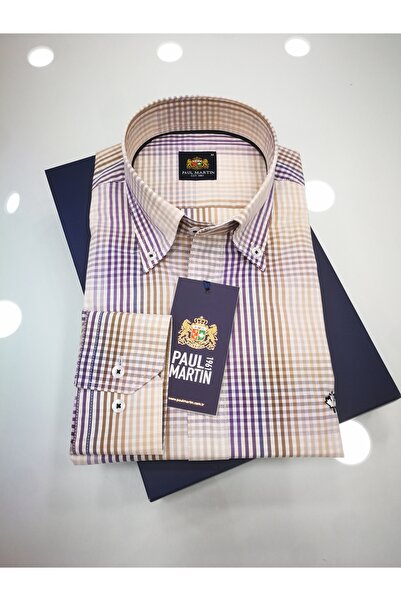 Paul Martin Canadian Paul Martin Plaid Pattern Men's Shirt
