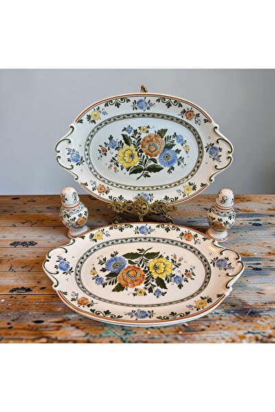 Villeroy & Boch Villeroy Boch İkili Kayık ve Tuzluk Seti