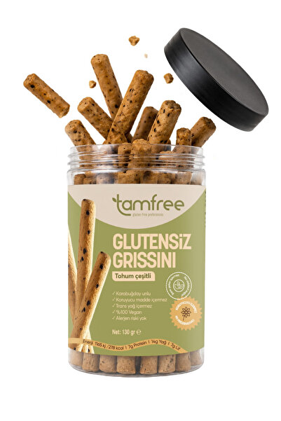 tamfree gluten-free preferences Glutensiz Grissini 130 g