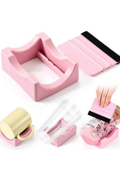 Generic Brand Cup holder, non-slip, cup holder, decorative accessory, pink, s...