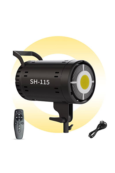 SH مصباح فيديو LED محسن بقوة 115 واط للتصوير الفوتوغرافي طراز 8300CY مع توازن...