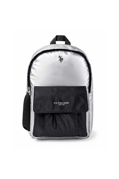 U.S. Polo Assn. Classic Backpack, Grey/Black, PLCAN26101