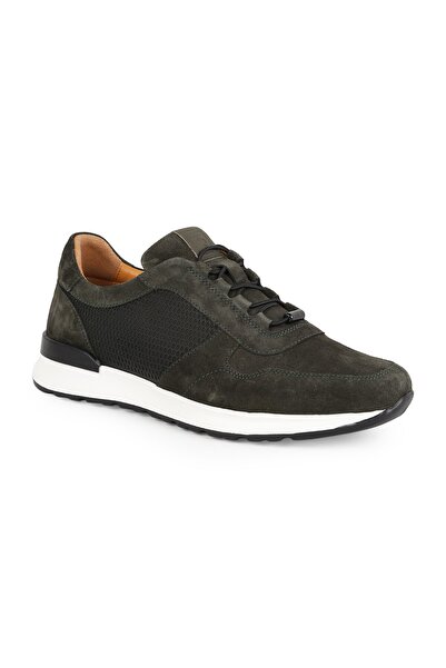 Libero Men's Sneaker Shoes Genuine Suede Leather Practical Rubber Laces Light...