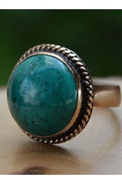Stoneage Turquoise Natural Stone Handmade Bracelet - Turquoise -