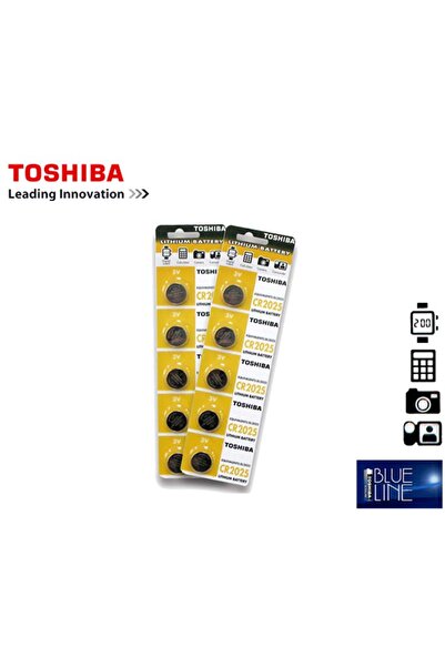 Toshiba CR-2025 Μπαταρία λιθίου τύπου κέρματος 1 τεμάχιο (448.2.585067)
