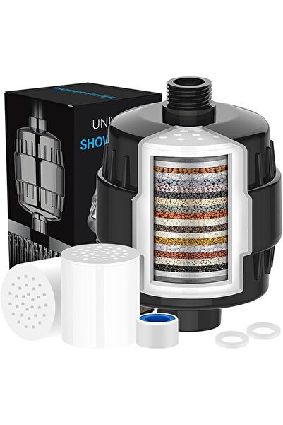 LinJie Shower Filter, Water Softener,for Hard Water Shower Water Filter,For R...