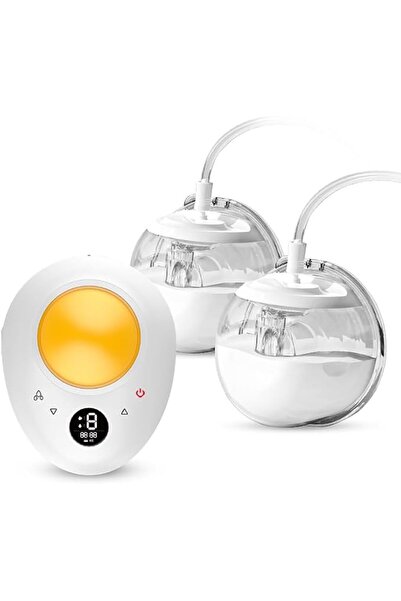 Doopser Egg Style Electric Breast Pump, Hands-Free, Double Wearable Cups, Mem...
