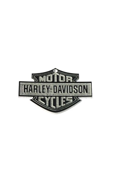 NO BRAND Σήμα MOTOR HARLEY-DAVIDSON CYCLES μαύρο-λευκό χρώμα plexiglass κρεμα...