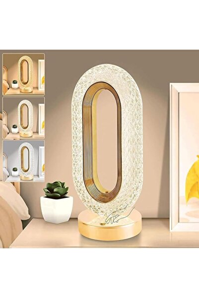 LinJie Bedside Table Lamp,Touch Bedside Lamp for Bedroom，-أبجورة إضاءة صغيرة ...