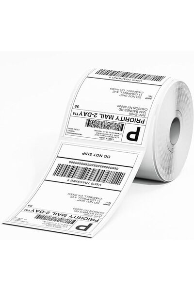 Phomemo Thermal Label Paper 4X6 Shipping Labels, Roll Label Paper