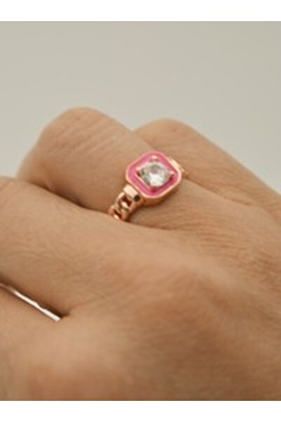 Stoneage Baget Ring - Rose -