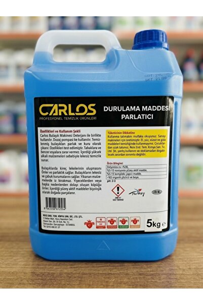 ENDÜSTRİYEL BULAŞIK MAKİNESİ DURULAMA MADDESİ PARLATICI 5 KG