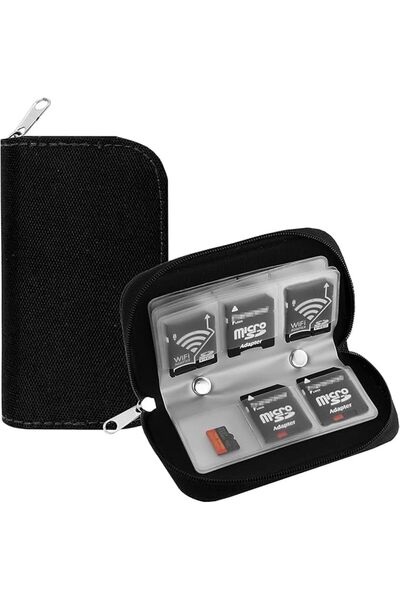 Generic Memory Card Case - Fits up to 22x SD, SDHC, Micro SD, Mini SD and 4X ...