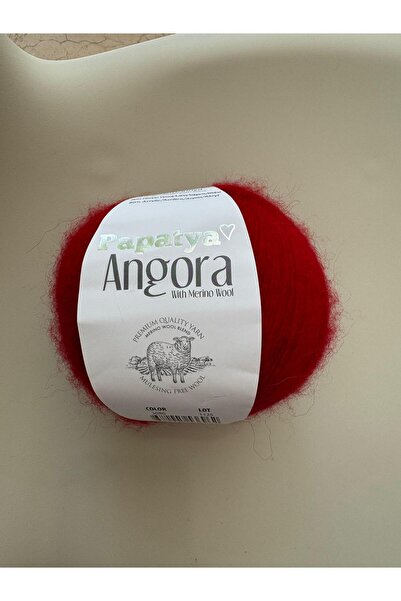 Papatya Angora Örgü İpi