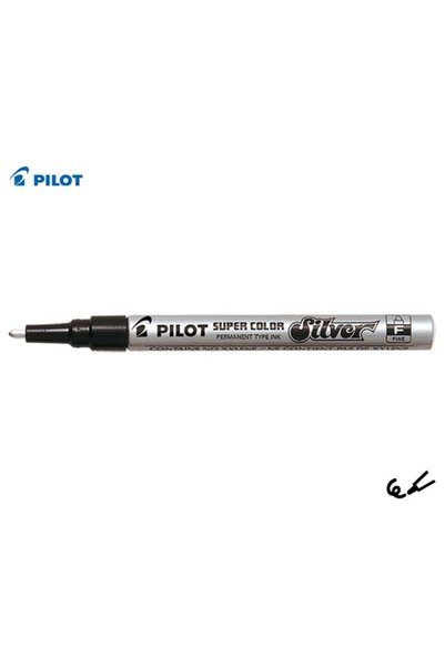 Pilot Μαρκαδόρος Ασημί 1mm (SC-S-F(SILVER))