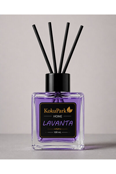 Home Lavanta 100 ML Bambu Çubuklu Oda Kokusu – Ferah ve Kalıcı Koku