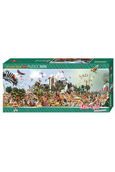 Heye Παζλ 2000 κομμάτια Life Style Pano - Στην παραλία (29824)