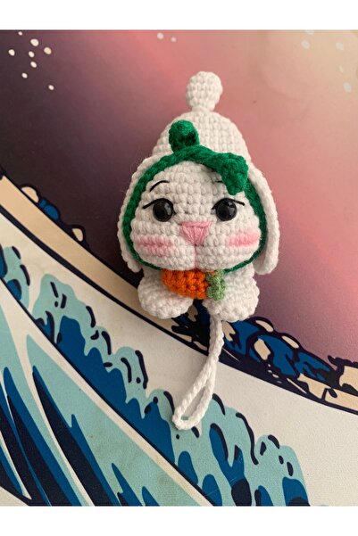 Generic Brand Cheerup Amigurumi Rabbit 🐰   Keychain