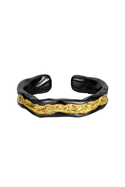 Peach Jewelry Δαχτυλίδι Ιζαμπέλα Ασήμι 925 Περίτεχνο Επιχρυσωμένο 18Κ Χρυσό κ...
