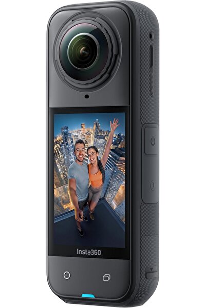 Insta360 X5 - مقاوم للماء بدقة 8K و360 درجة °   كاميرا أكشن، متطورة للتصوير في الإضاءة المنخفضة، تأثير عصا السيلفي غير المرئية، رو