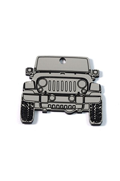 NO BRAND Jeep Wrangler ματ χρώμα μονής όψης μεγάλο κρεμαστό Plexiglass 38x43m...