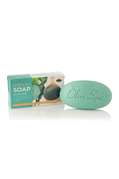 OLIVE SPA Σαπούνι με Ελαιόλαδο και Εκχύλισμα Σπιρουλίνας