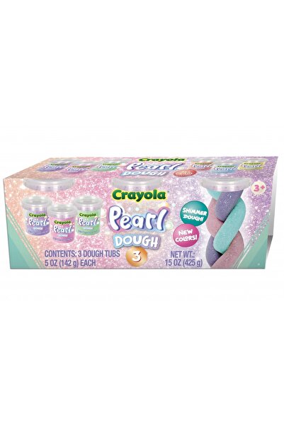 Crayola Πλέι-Ντο Αρωματικά Περλέ Πλαστελίνη Σετ 3, 5 ουγκιές (2896)