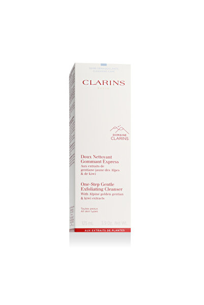 Clarins One-Step Gentle Exfoliating Cleanser With Alpine Golden Gentian & Kiw...