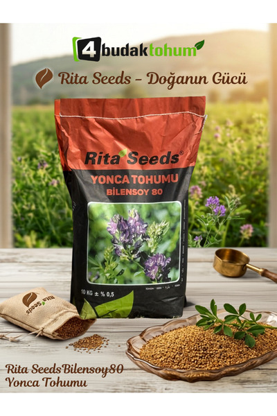 Dörtbudak RitaSeeds Bilensoy80 Yonca Tohumu 10 kg
