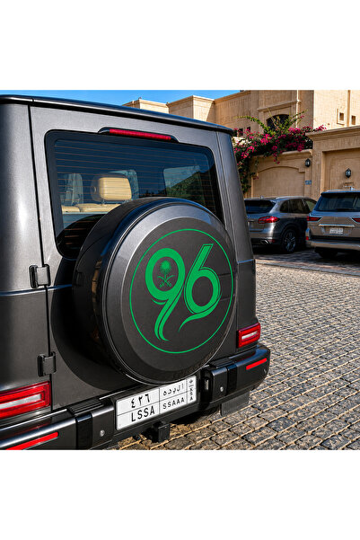 Generic Saudi National Day 96 Car Sticker 44 × 38 cm, Saudi Emblem Decal, Pre...
