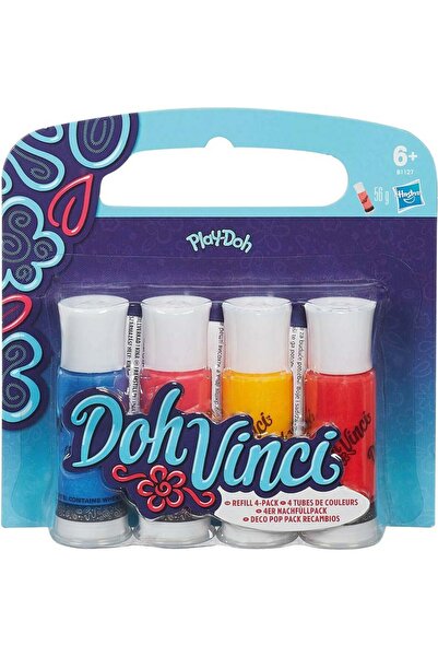 Hasbro Play Doh Dohvinci Deco Pop 4 Τεμάχια (A8322)