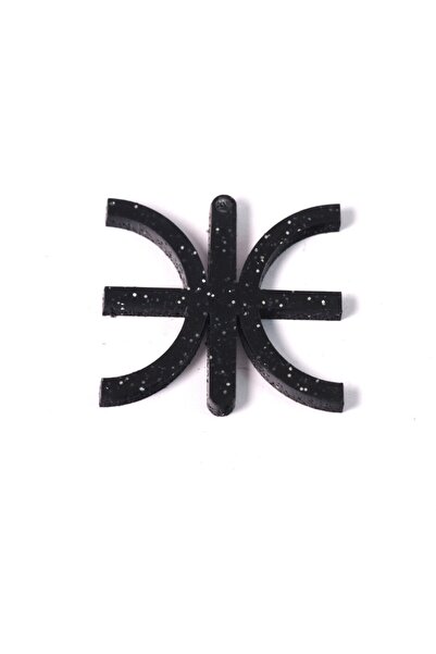 NO BRAND Δελφικό Έψιλον Glitter plexiglass κρεμαστό 35x37mm - %ce%bc%ce%b1%cf...