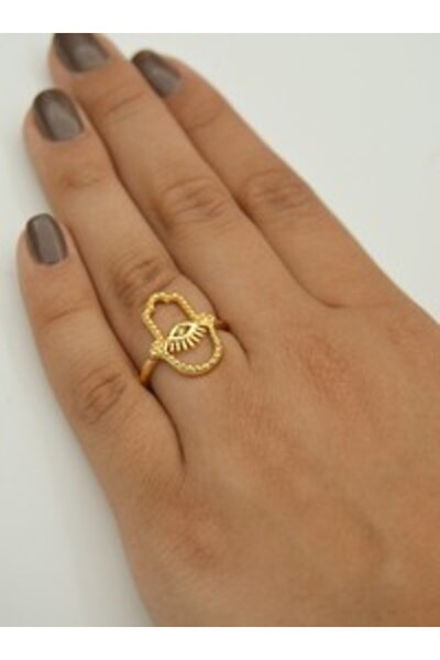 Stoneage Fatma ana adjustable ring - gold color