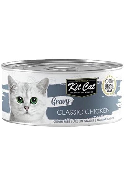 Sidelines Kit Cat Gravy Wet Food Classic Chicken 70g