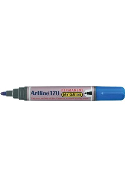 artline قلم تحديد دائم بحبر جاف آمن EK-170، 12 قطعة، أزرق