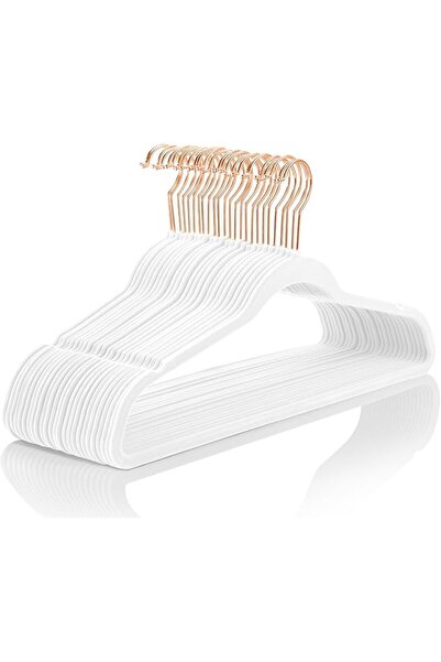 Mizgintex MIZGI Premium Velvet Hangers (Pack of 30) Heavyweight - Non Slip - ...