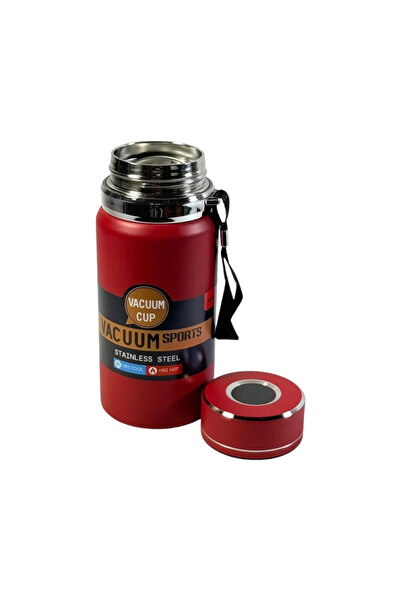 Virello Termos cu vid din oțel inoxidabil de 600 ml, cu capac metalic și infu...