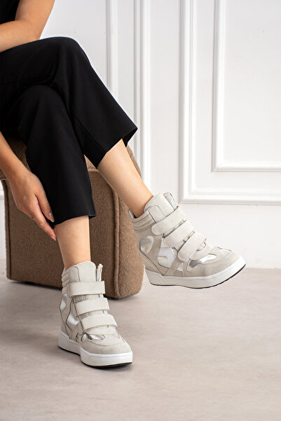 Madam Tarz İzabel Velcro Hidden Heel Boots